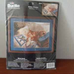 Bucilla Counted Cross Stitch Kit "Golden Dreams"  #43474